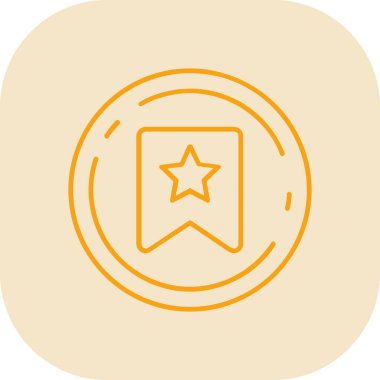 vektör çizim tasarım yıldız simgesi