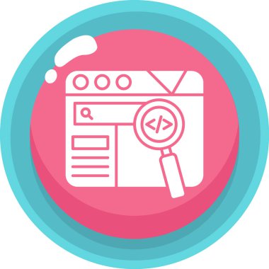 Mutfak. Web simgesi basit illüstrasyon