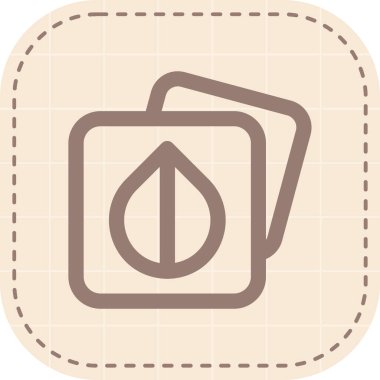 Resim doygunluk simgesi işaret vektörü illüstrasyonu 