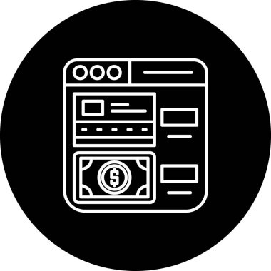 vektör cd simgesi illüstrasyonu