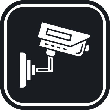 Kamera. Web simgesi basit tasarım