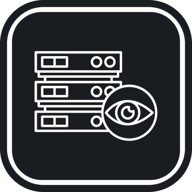 kamera simgesi vektör illüstrasyonu