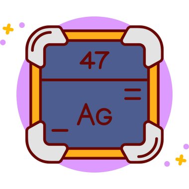 Modern simge ögesinin vektör illüstrasyonu