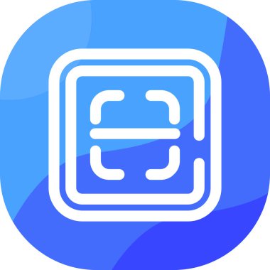 Bir b simgesinin vektör illüstrasyonu