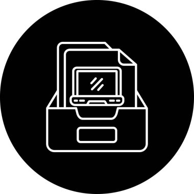 seo modern simgesinin vektör illüstrasyonu