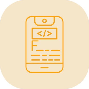 Web Geliştirme modern simgesi, vektör illüstrasyonu