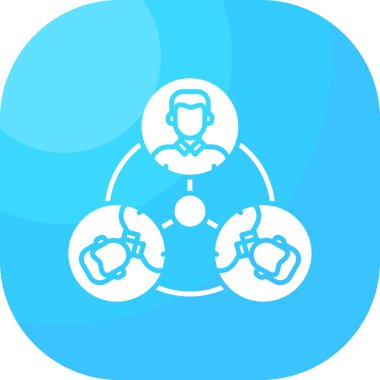 seo modern simgesinin vektör illüstrasyonu