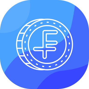 Bozuk para. Web simgesi basit illüstrasyon