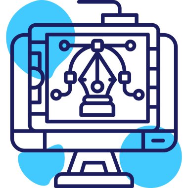 vektör robot resimleme