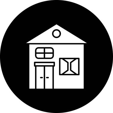 ev simgesi vektör illüstrasyonu