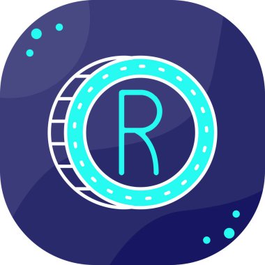 Modern bir simgenin vektör illüstrasyonu