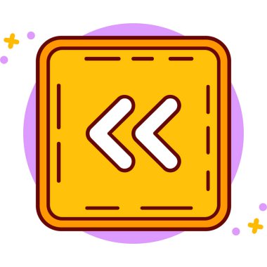 Menü simgesi vektörü. İnce çizgi işareti. izole edilmiş sınır sembolü çizimi