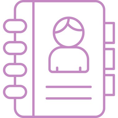 Takvim simgesinin vektör illüstrasyonu