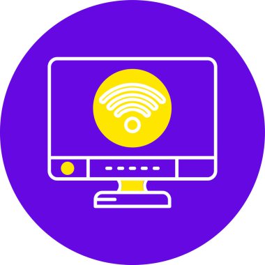 WiFi vektör simge işareti simge vektör çizim kişisel ve ticari kullanım için..