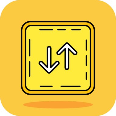 ok simgesi vektör illüstrasyonu