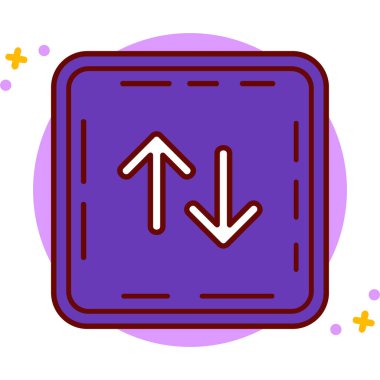 Oklar. Web simgesi basit tasarım