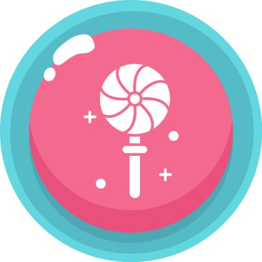 Hayran. Web simgesi basit illüstrasyon