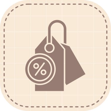 İndirim etiketi vektör illüstrasyon tasarımı