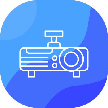 Kamera. Web simgesi basit illüstrasyon