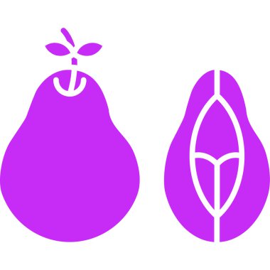 Elmanın vektör illüstrasyonu