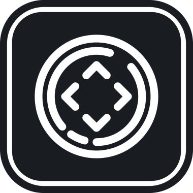 Çip simgesi vektör illüstrasyonu