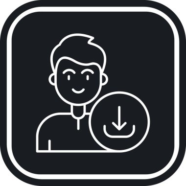 Artı, gülücük, gülücük simgesi olan bir adam.