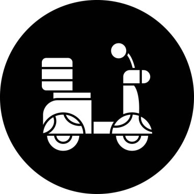 motosiklet vektör simgesi