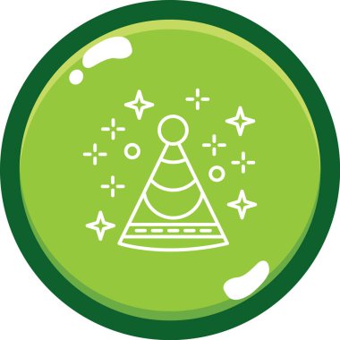 Noel ağacı vektör simgesi modern basit vektör illüstrasyonu