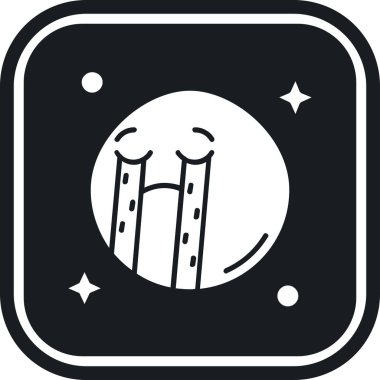 Modern simgenin vektör illüstrasyonu