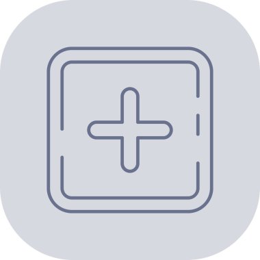 artı simge vektör illüstrasyonu ekle