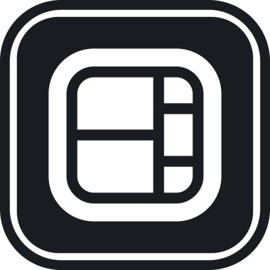 Modern b 'nin vektör illüstrasyonu eksik simgesi