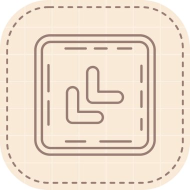 Moda biçimi izole edilmiş arkaplanda harita simgesi