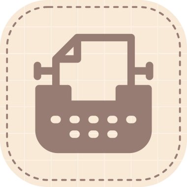 Telefonunuz var. Web simgesi basit illüstrasyon