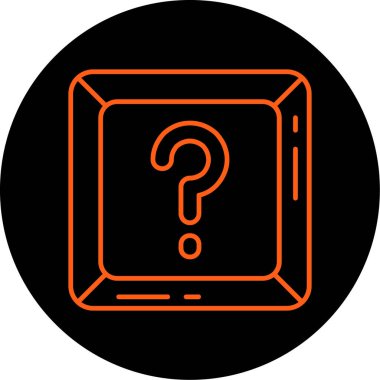 Modern bir simgenin vektör illüstrasyonu