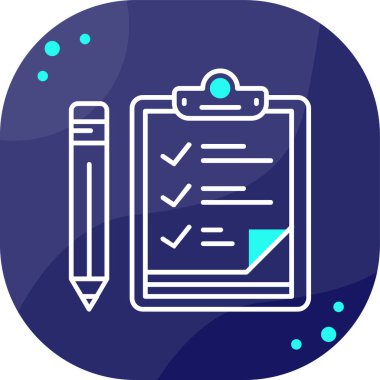 Belge. Web simgesi basit illüstrasyon