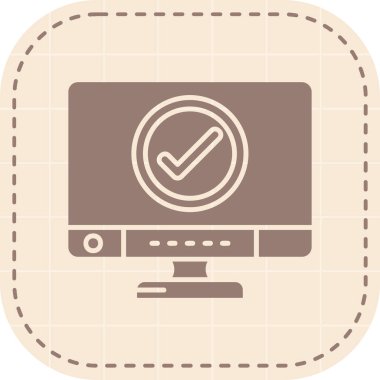 Web tarayıcı vektör simgesi