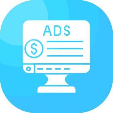 reklam vektörü düz resim çizimi