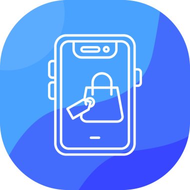 cep telefonu vektör simgesi modern basit vektör çizimi