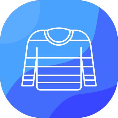 Kazak Web simgesi basit illüstrasyon