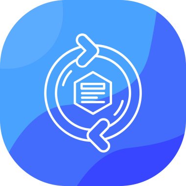 Bir kitap simgesinin vektör illüstrasyonu