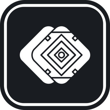 Modern b 'nin vektör illüstrasyonu eksik simgesi