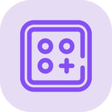 Oyun. Web simgesi basit illüstrasyon