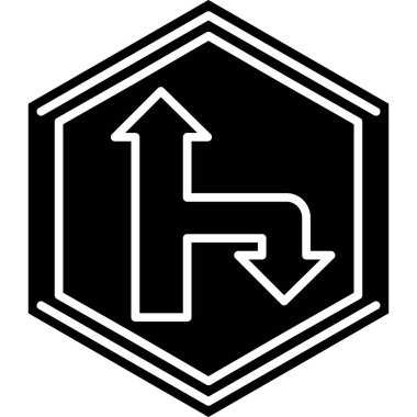 Arkaplanda izole edilmiş ok simgesi vektör çizimi