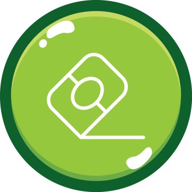 Fırça simgesi vektör illüstrasyonunu boya