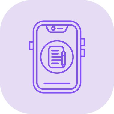 telefon vektör illüstrasyonu modern simge