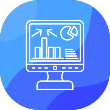 bilgisayar simgesi vektör illüstrasyonu