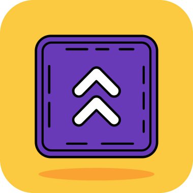 mobil uygulama simgesi renk ana hatları vektörü