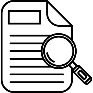 Yapılacaklar listesi simgesi olan büyüteç, özet biçimi