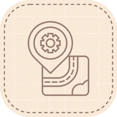 Web simgesi vektör illüstrasyonu