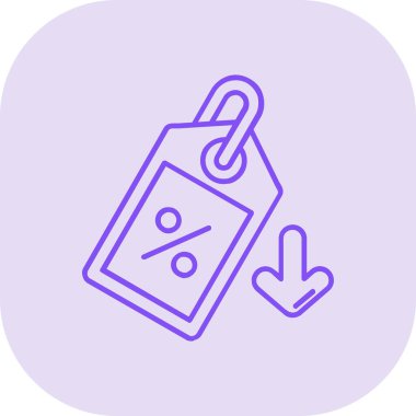 etiket simgesi vektör illüstrasyonu